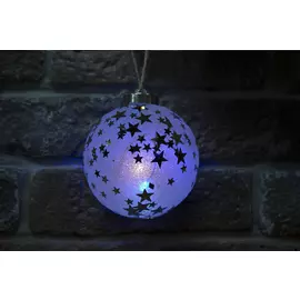 Ёлочная игрушка Luxor BC-538 11 см, 3 штуки