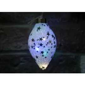 Ёлочная игрушка Luxor BC-540 11 см, 3 штуки