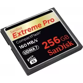Карта памяти CompactFlash 256 Гб SanDisk Extreme Pro (SDCFXPS-256G-X46) UDMA 7
