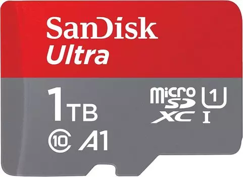 Карта памяти MicroSDXC 1 Тб SanDisk Ultra (SDSQUA4-1T00-GN6MN) Class 10