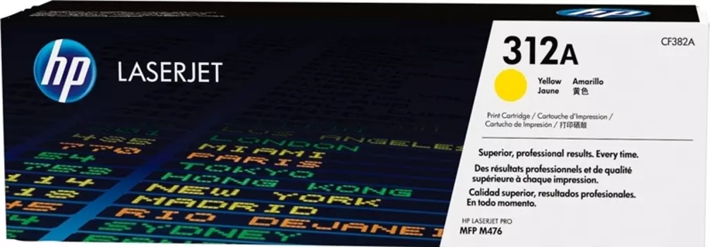 Картридж HP 312A Yellow LaserJet CF382A