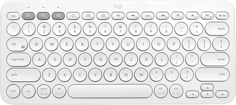 Клавиатура беспроводная Logitech K380 (920-009589) белая