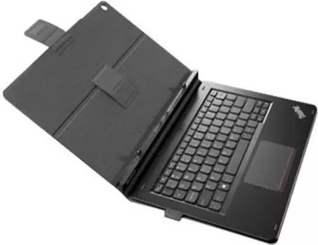 Клавиатура чехол беспроводная Lenovo ThinkPad Helix Folio Keyboard (4X30J32038) черная