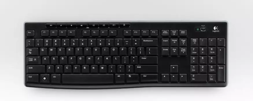 Клавиатура беспроводная Logitech Wireless Keyboard K270 (920-003757) черная