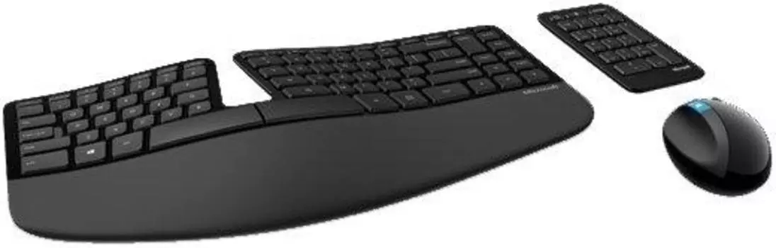 Клавиатура + мышь Microsoft Sculpt Ergonomic Desktop (L5V-00017)