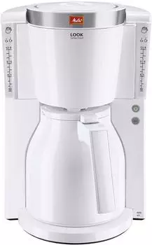 Кофеварка MELITTA Look IV Therm Selection, капельная, белый [6738075]