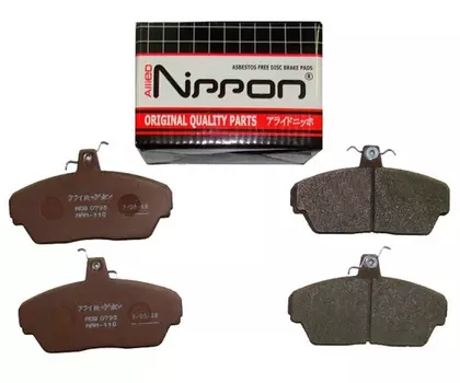 Колодки тормозные передние ALLIED NIPPON 0795 для а/м ГАЗ-3302