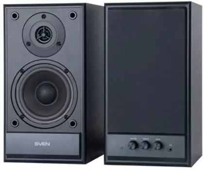 Колонки Sven SPS-702 2.0 Black leather