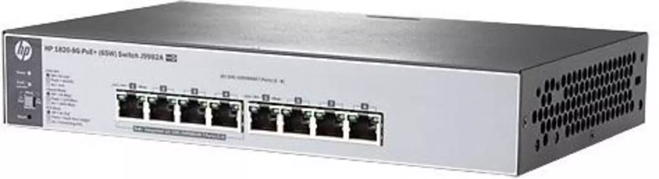 Коммутатор HP 1820-8G-PoE+ (65 Вт) (J9982A)