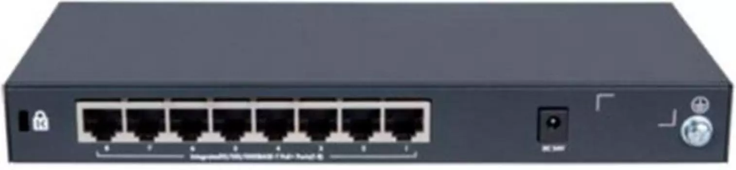 Коммутатор HPE OfficeConnect 1420, 8G, PoE+ (64 Вт) (JH330A)