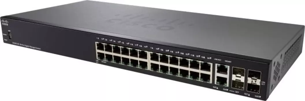 Коммутатор (switch) Cisco SG350-28-K9-EU