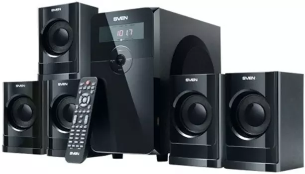 Комплект акустики 5.1 Sven HT-200 Black