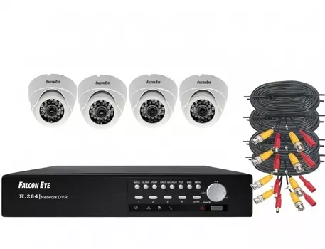 Комплект видеонаблюдения FALCON EYE FE-104MHD KIT Дом