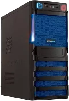 Корпус Crown CMC-SM162 Black/Blue
