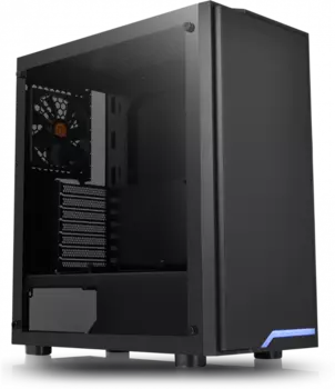 Корпус Thermaltake H100 TG Black (CA-1L4-00M1WN-02)