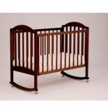 КУБАНЬЛЕССТРОЙ Кровать детская без ящика Люкс (цвет: орех темный) [АБ 17.0]