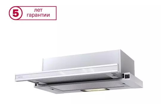 Кухонная вытяжка Krona KAMILLA 600 GLASS WHITE