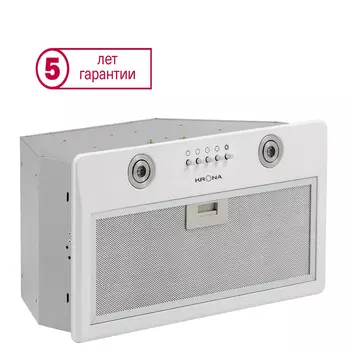 Кухонная вытяжка Krona RUNA 600 white PB