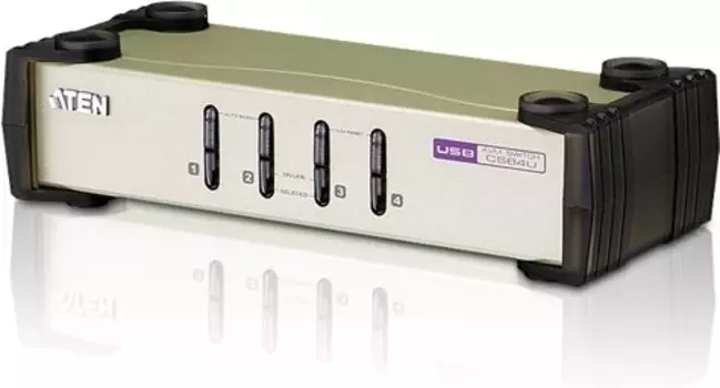 КВМ-переключатель Aten PS/2-USB CS84U-AT