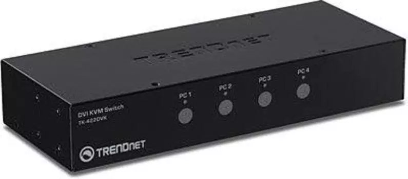 КВМ-переключатель Trendnet DVI TK-422DVK