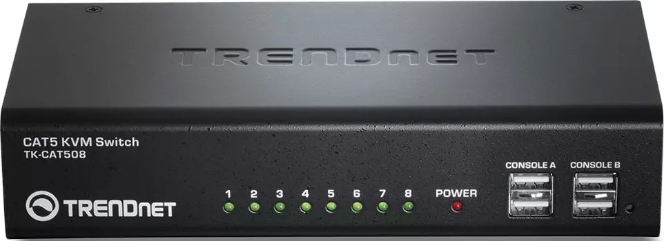 KVM переключатель TRENDnet TK-CAT508
