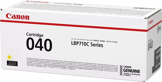 Лазерный картридж Canon 040 Yellow (0454C001)