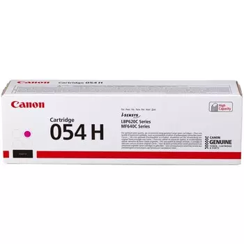 Лазерный картридж Canon 054 H M для MF641/643/645, LBP621/623.Пурпурный. 2300 страниц.