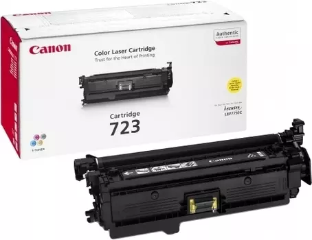 Лазерный картридж Canon 723 Yellow (2641B002)