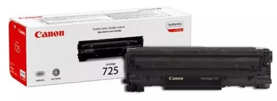 Лазерный картридж Canon Cartridge 725 Black (3484B002)