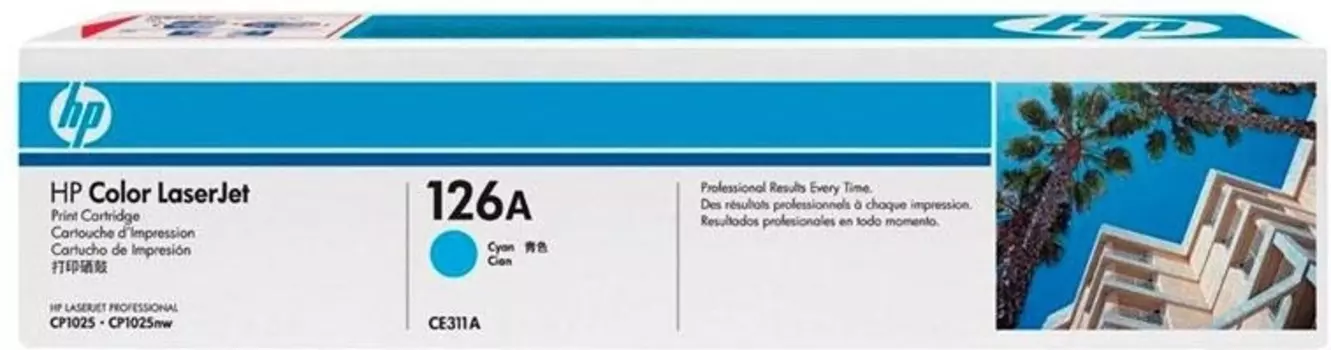 Лазерный картридж HP 126A Cyan (CE311A)