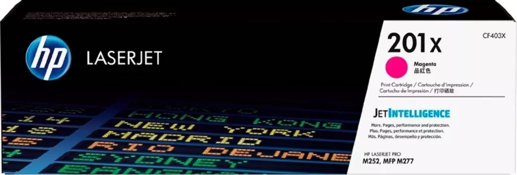 Лазерный картридж HP 201X Magenta (CF403X)