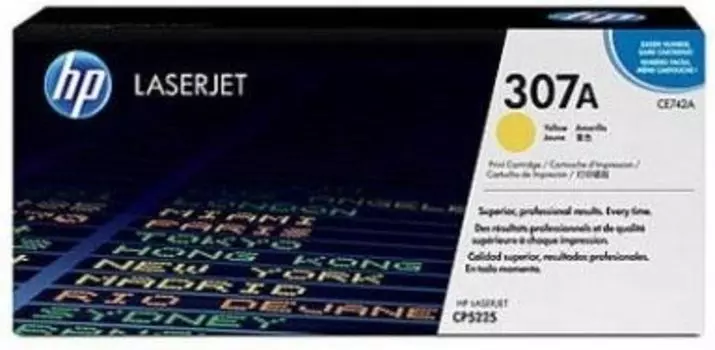 Лазерный картридж HP 307A Yellow (CE742A)