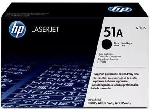 Лазерный картридж HP 51A Black (Q7551A)