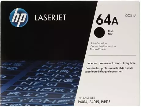 Лазерный картридж HP 64A Black (CC364A)