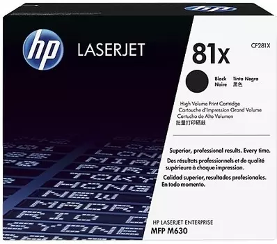 Лазерный картридж HP 81X Black (CF281X)