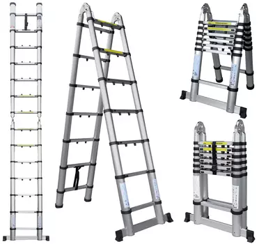 Лестница телескопическая UPU Ladder UPT707 4,4 м