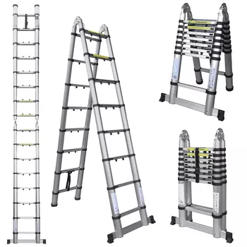 Лестница телескопическая UPU Ladder UPT708 5,0 м