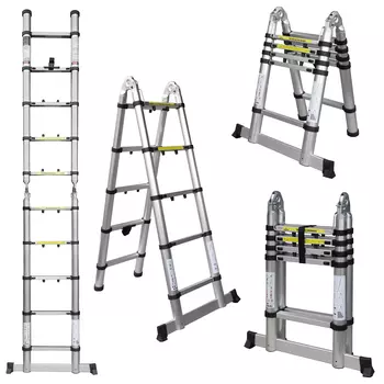 Лестница-трансформер телескопическая UPU Ladder UPT705 3,1 м