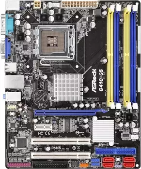 Материнская плата ASRock G41C-GS R2.0