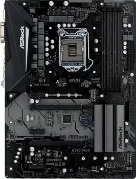 Материнская плата ASRock H370 Pro4