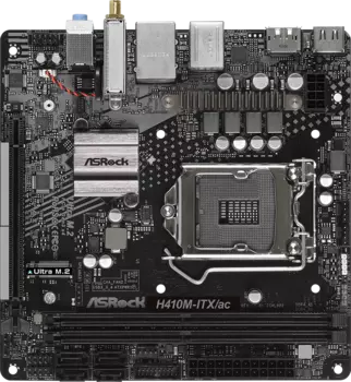 Материнская плата ASRock H410M-ITX/AC
