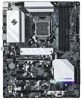 Материнская плата ASRock H570 Steel Legend (LGA1200, Intel H570, ATX)