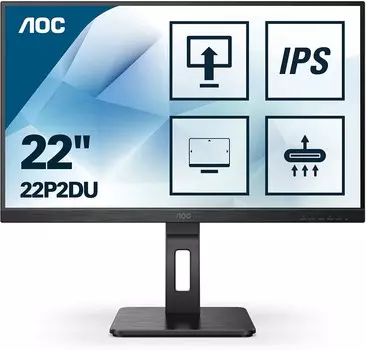 Монитор 22" AOC 22P2DU (22P2DU) черный