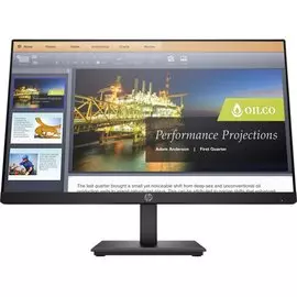 Монитор 24" HP P244 (5QG35AA) черный