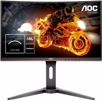 Монитор 27" AOC C27G1 (C27G1) черно-красный