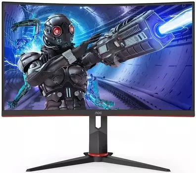 Монитор 27" AOC Gaming (C27G2ZU) черно-красный