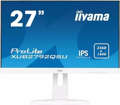 Монитор 27" Iiyama ProLite XUB2792QSU-W1 (XUB2792QSU-W1) белый