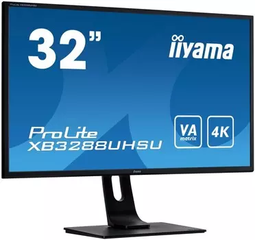 Монитор 31.5" Iiyama ProLite XB3288UHSU-B1 черный