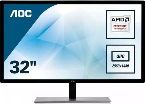 Монитор 32" AOC Q3279VWF (Q3279VWF) черный