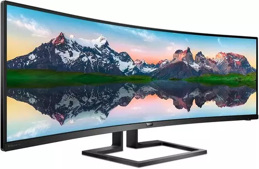 Монитор 49" Philips 498P9 (498P9/00) черный